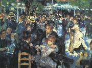 The Ball at the Moulin  de la Galette Pierre Renoir